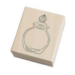 Beverly Curved Ink Bottle Stamp