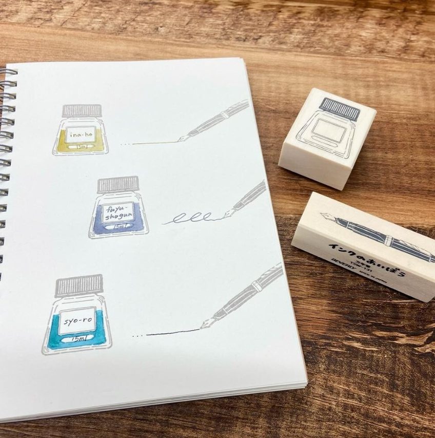 Beverly Ink Bottle Stamp — gallery