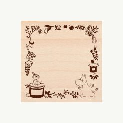 Beverly Moomin Frame Rubber Stamp
