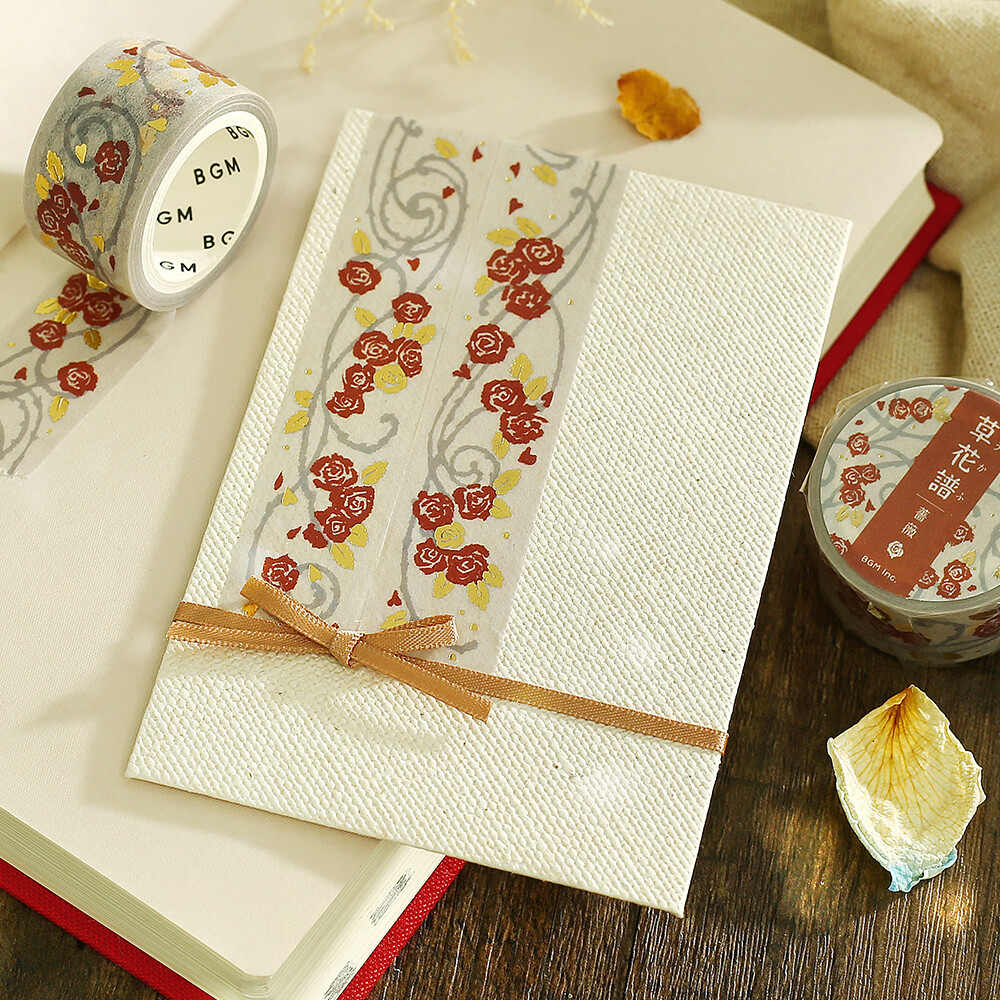 BGM Washi Tape - Roses