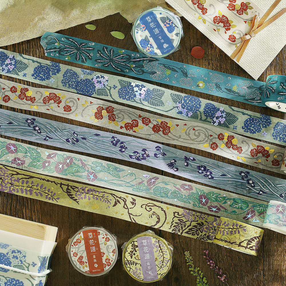 BGM Washi Tape - Roses