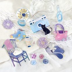 BGM Foil-Stamped Clear Stickers – Dolce Vita – Pieces of Daily Life — gallery