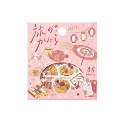BGM Foil-Stamped Flake Stickers – Travel Fragments – To Japan