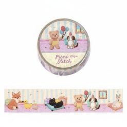 BGM Foil-Stamped Washi Tape – Pieni Stitch – Little Party