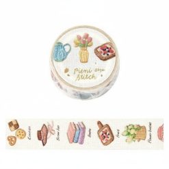 BGM Foil-Stamped Washi Tape – Pieni Stitch – Little Room