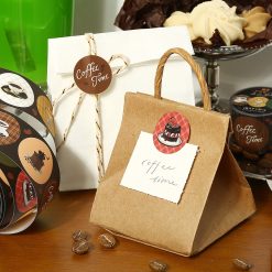 BGM Round Stickers Roll - Cafe