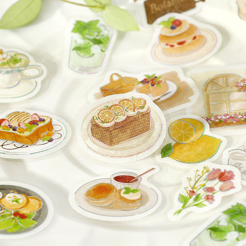 BGM Washi Stickers - Botanical Cafe