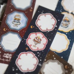 Black Milk Project Notes in the Night Midnight Patisserie Kiss-Cut Washi Strips