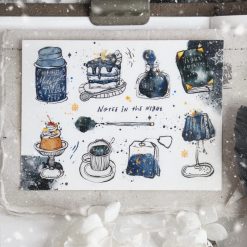 Black Milk Project Notes in the Night Mini PET Sticker Sheet — gallery