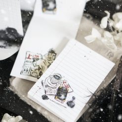 Black Milk Project Notes in the Night Perforated Memo Sheets
