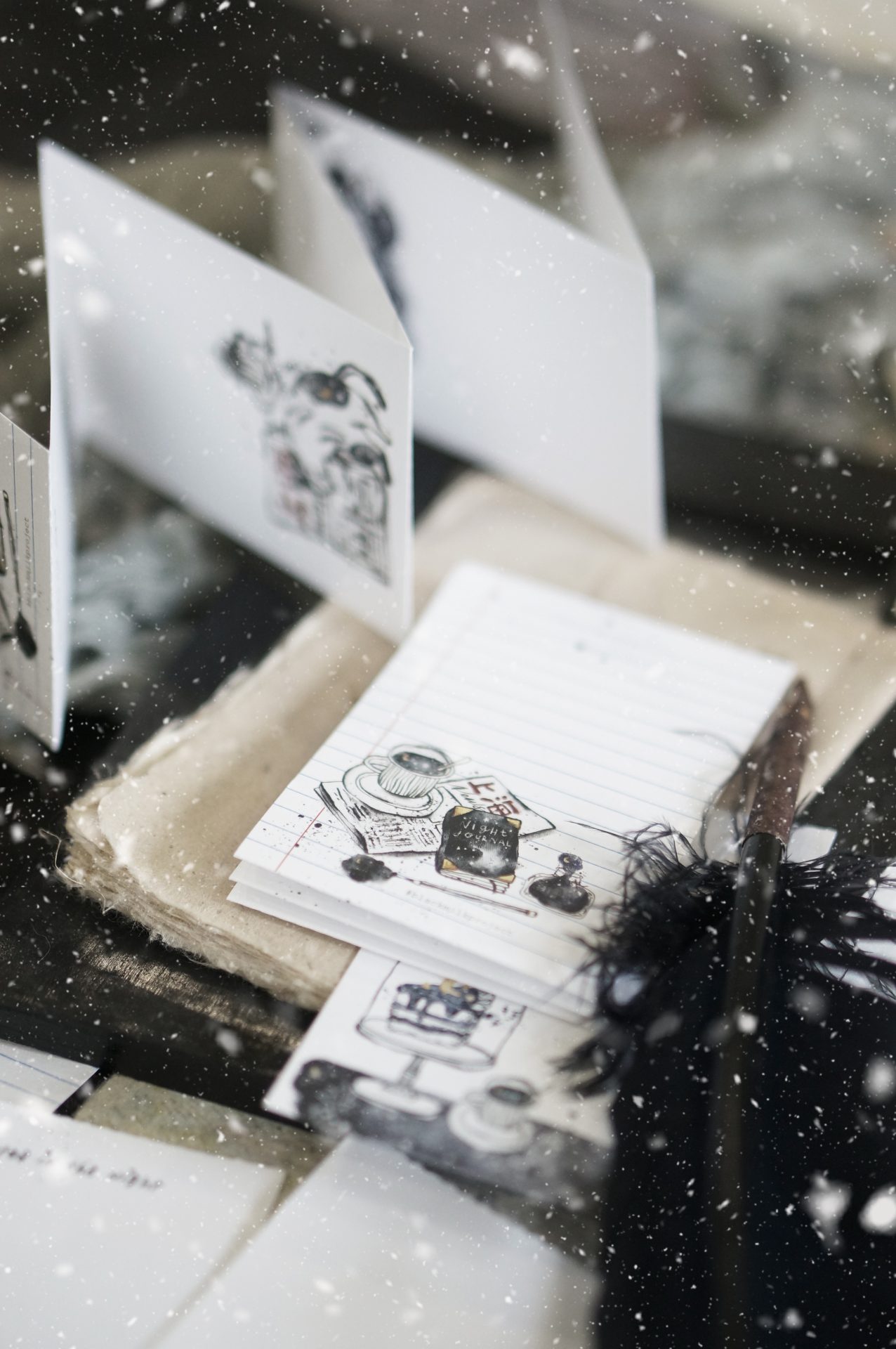 Black Milk Project Notes in the Night Perforated Memo Sheets — gallery