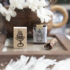 Black Milk Project Notes in the Night Rubber Stamp – Midnight Patisserie – Star Pudding