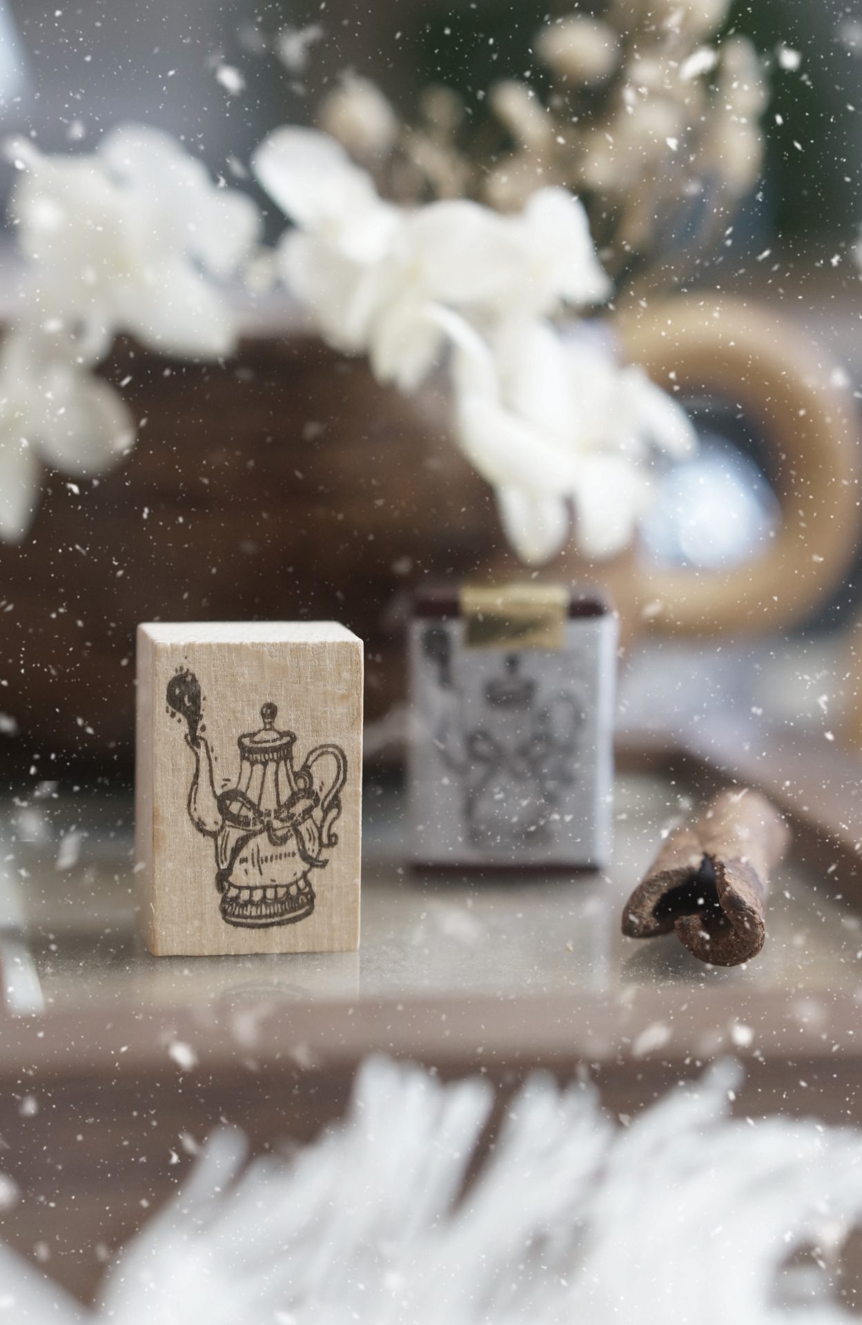 Black Milk Project Notes in the Night Rubber Stamp – Midnight Patisserie – Teapot — gallery