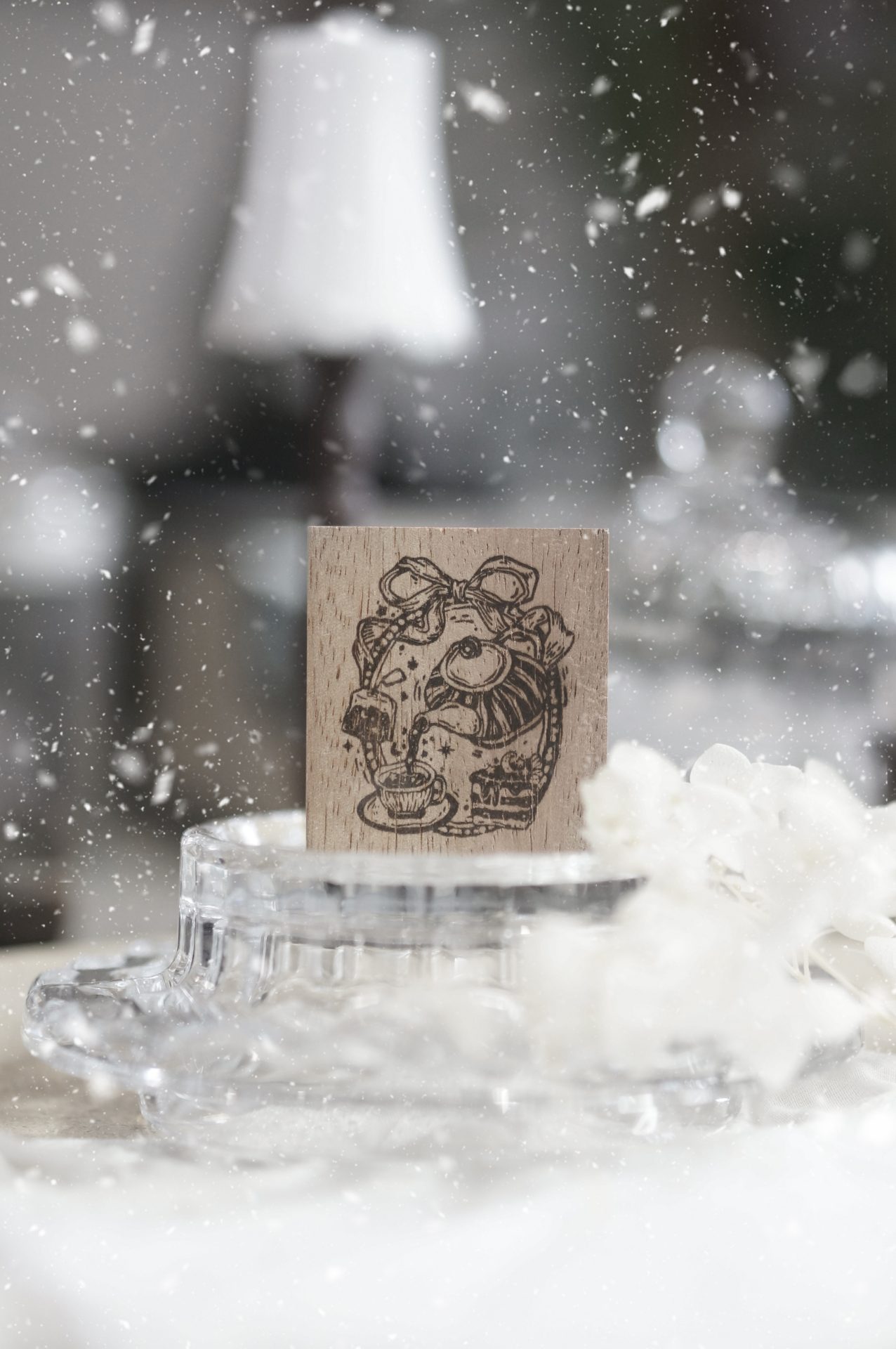 Black Milk Project Notes in the Night Rubber Stamp – Midnight Tea Party — gallery