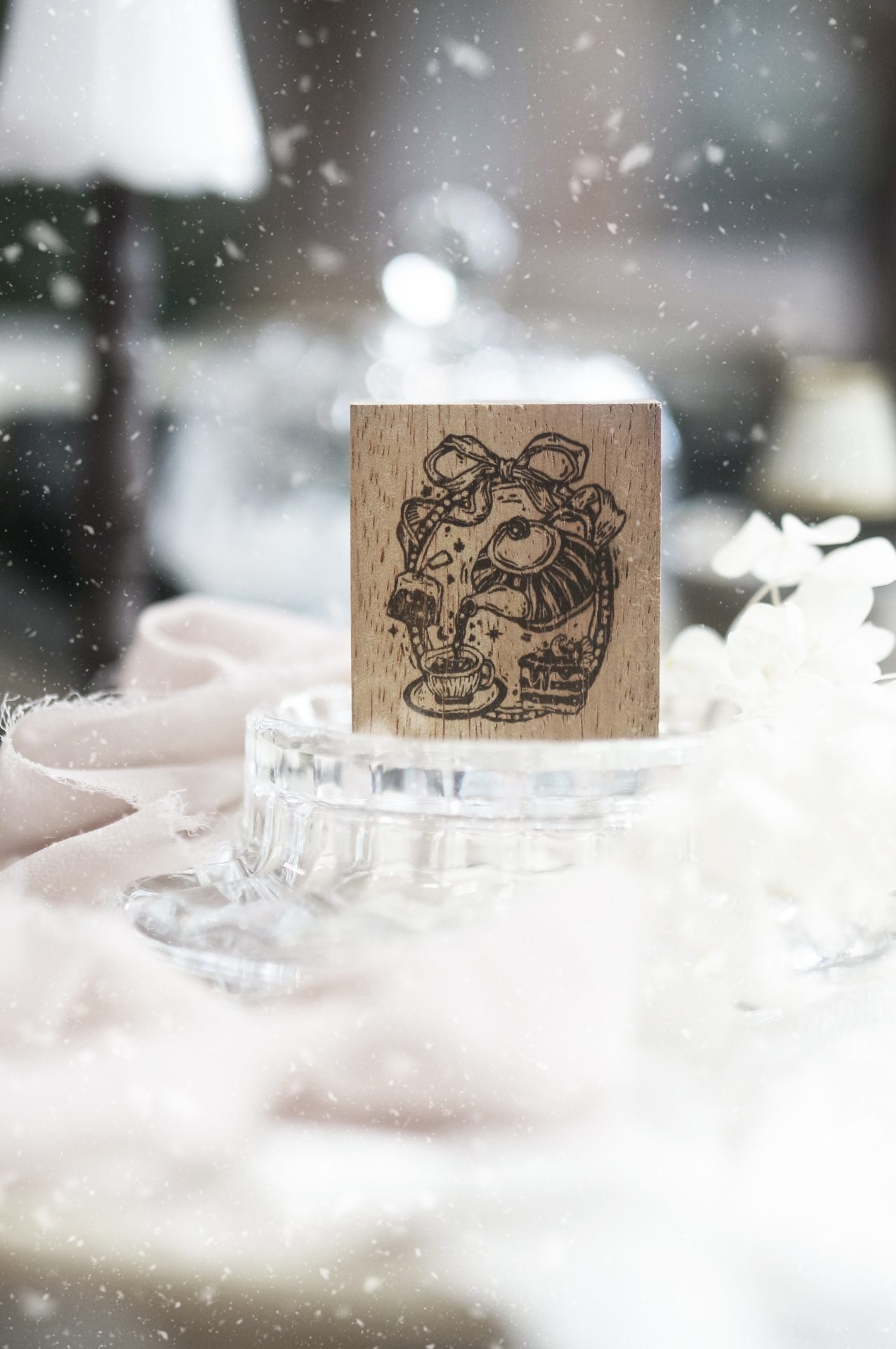 Black Milk Project Notes in the Night Rubber Stamp – Midnight Tea Party — gallery
