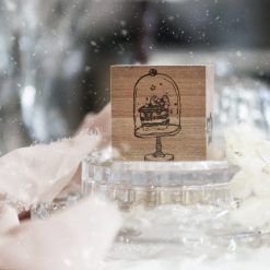 Black Milk Project Notes in the Night Rubber Stamp – Moon Slice — gallery