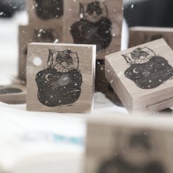 Black Milk Project Notes in the Night Rubber Stamp – Night Blanket