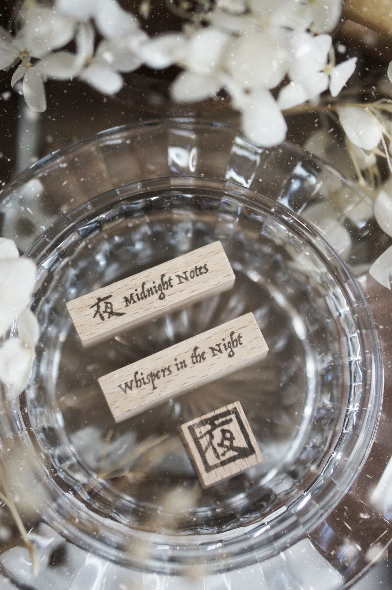 Black Milk Project Notes in the Night Rubber Stamp – Night (夜) — gallery
