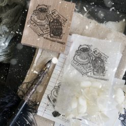 Black Milk Project Notes in the Night Rubber Stamp – Night Journal