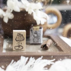 Black Milk Project Notes in the Night Rubber Stamp – Night Lamp — gallery