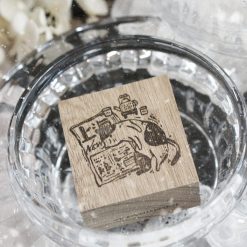 Black Milk Project Notes in the Night Rubber Stamp – Night News