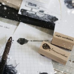 Black Milk Project Notes in the Night Rubber Stamp – Night Pencil