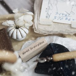 Black Milk Project Notes in the Night Rubber Stamp – Notes in the Night