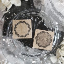 Black Milk Project Notes in the Night Rubber Stamp Set – Twin Frame C — gallery