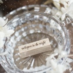 Black Milk Project Notes in the Night Rubber Stamp – Whispers in the Night