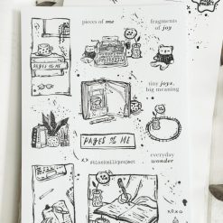 Pages of Me Washi Sticker Sheet
