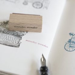 Black Milk Project Pages of Me Rubber Stamps - Words vol.1