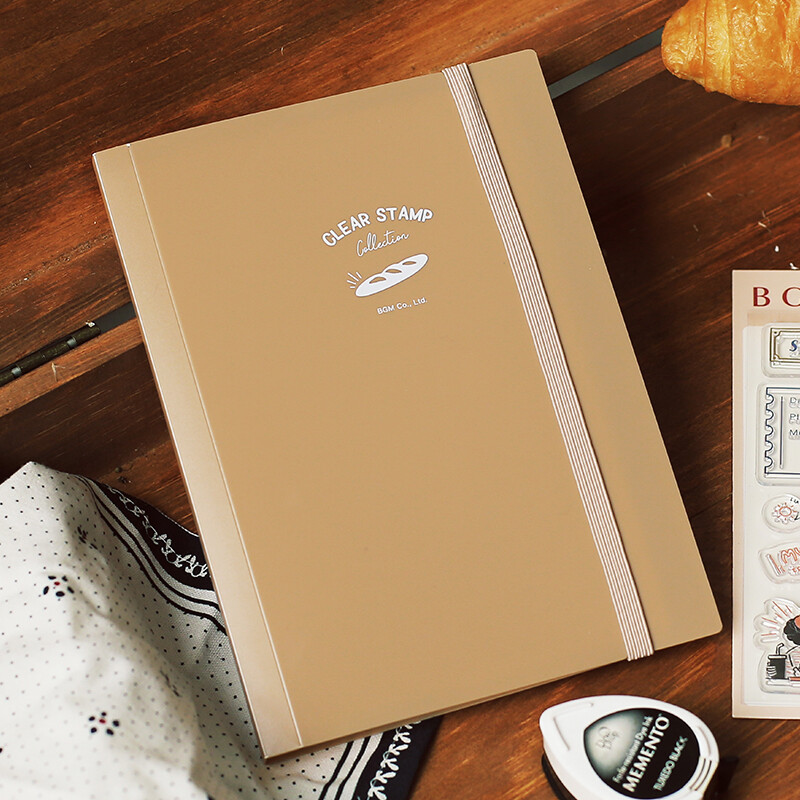 BGM Stamp Set Storage Folder - Coffee