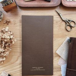 Sarica Studio Brown Notebook - Standard TN Size