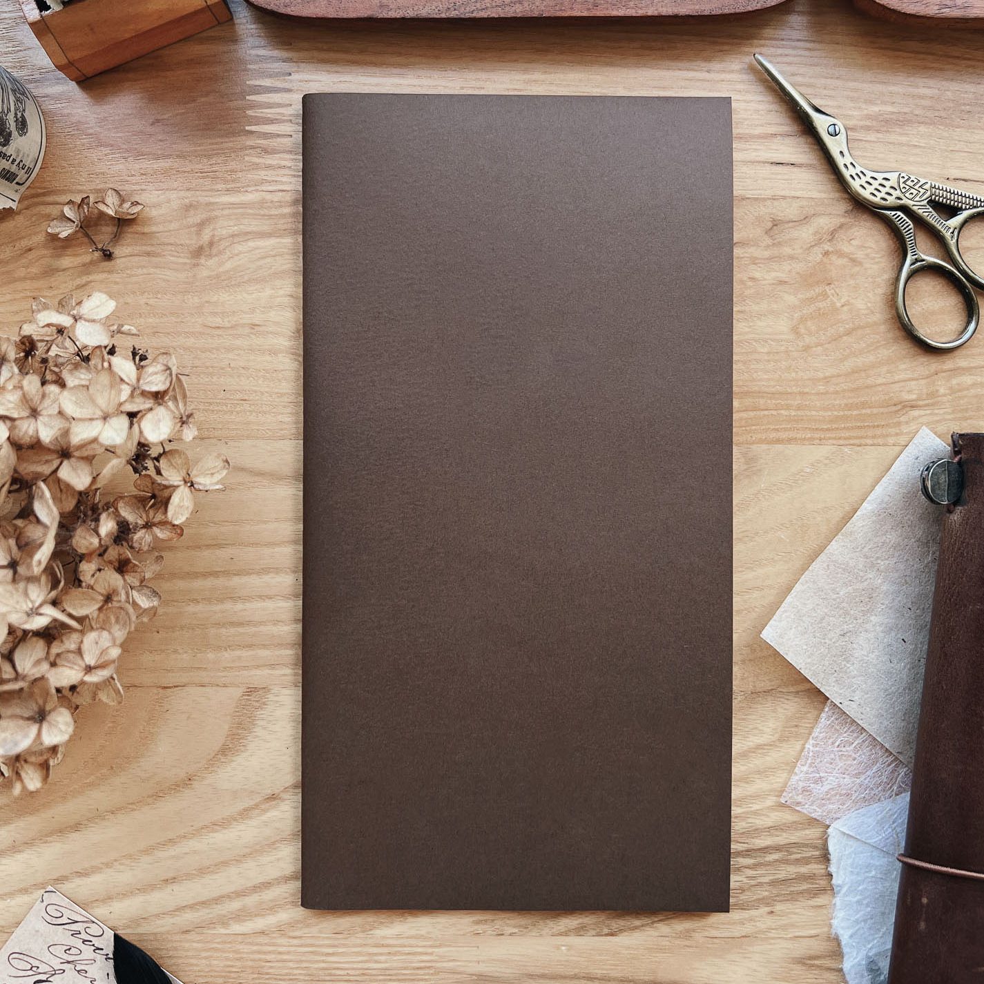 Sarica Studio Brown Notebook - Standard TN Size