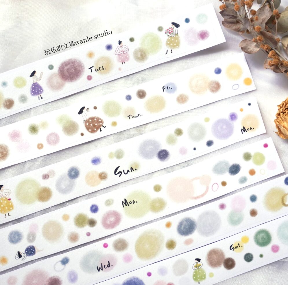 Wanle Studio Washi Tape - Bubbles