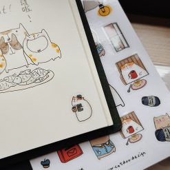 Catdoo Sticker Sheet - A Cat's Quiet Life
