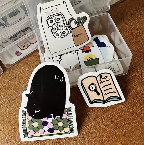 Catdoo Die Cut Stickers Box 1