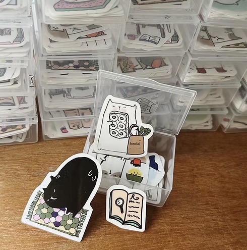 Catdoo Die Cut Stickers Box 1
