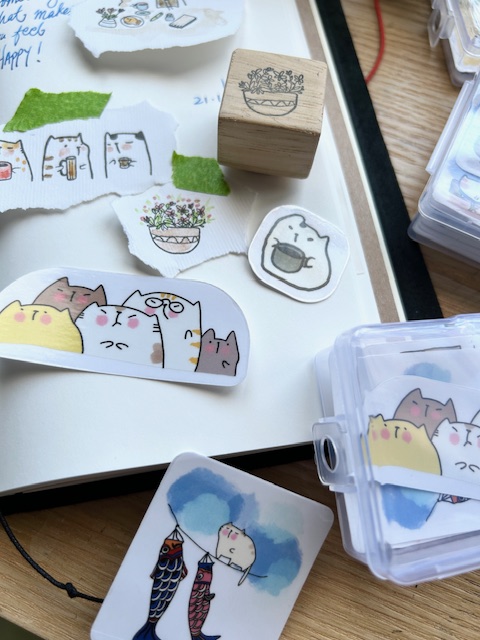 Catdoo Die Cut Stickers Box 4