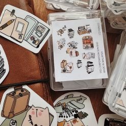 Catdoo Die Cut Stickers Box 3: The Expat