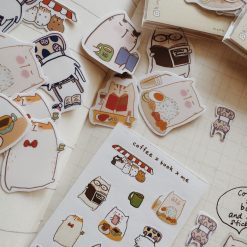 Catdoo Sticker Pack - Coffee x Book & Me