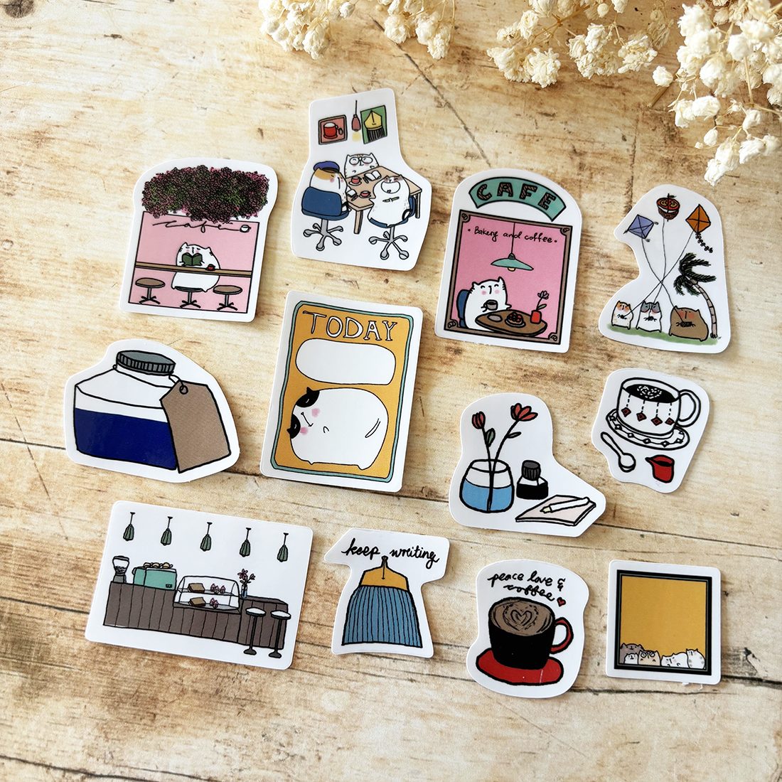 Catdoo Die Cut Stickers Box 2