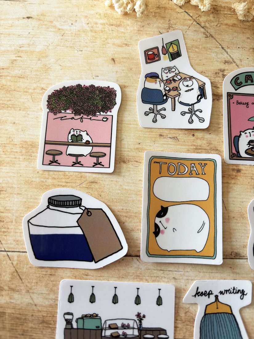 Catdoo Die Cut Stickers Box 2