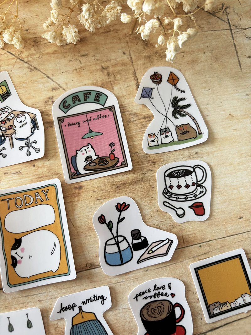 Catdoo Die Cut Stickers Box 2