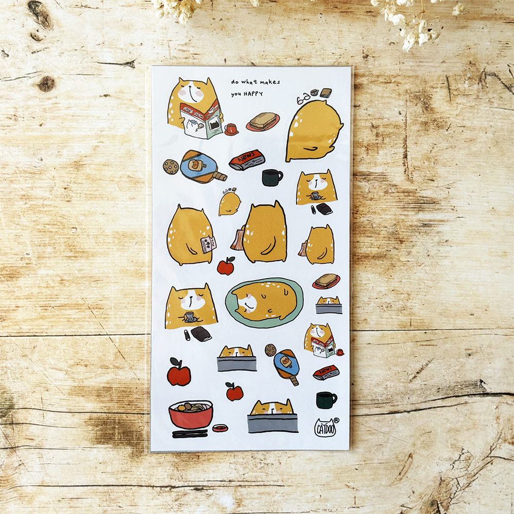 Catdoo Stickers - Do What Makes You Happy