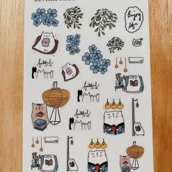 Catdoo Sticker Sheet - Enjoy Life