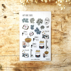 Catdoo Sticker Sheet - Enjoy Life