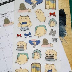 Catdoo Sticker Sheet - Let's Chill With Lico
