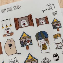 Catdoo Sticker Sheet - Enjoy Yourself