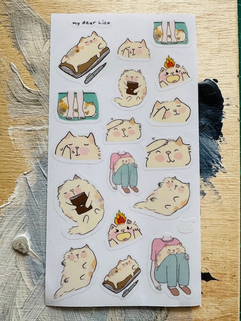 Catdoo Sticker Sheet - My Dear Lico